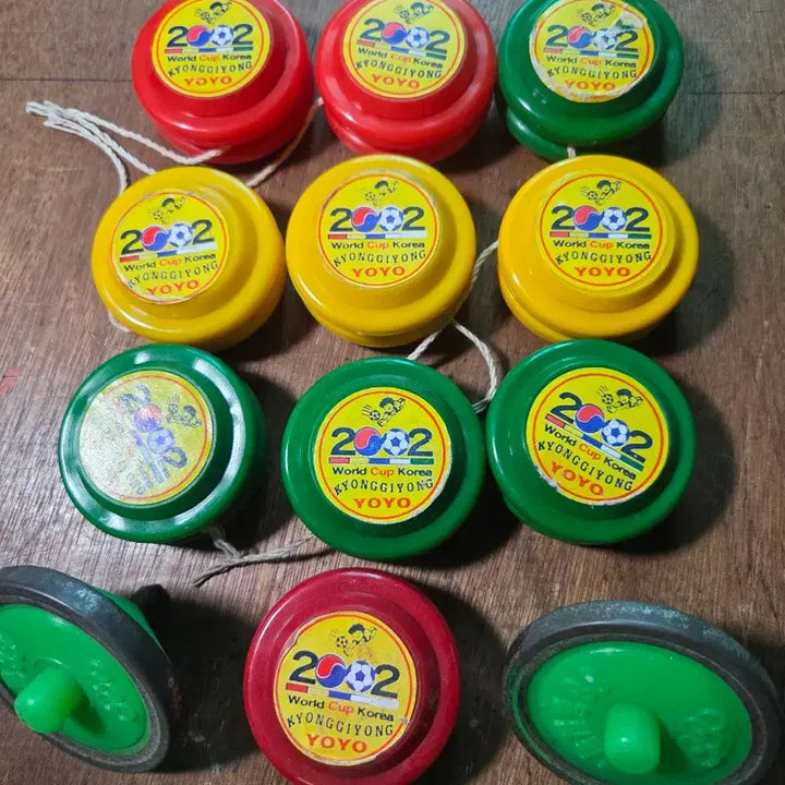 [BUNJANG] 2002 World Cup Yo-Yo Set &amp; 1988 Seoul Olympics Yo-Yo Set / 2002 월드컵 기념 요요 세트  88올림픽 기념 팽 이