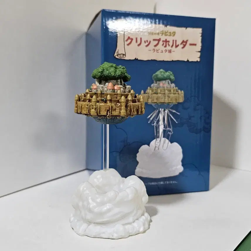 [BUNJANG] Ghibli Castle in the Sky Laputa Clip Case Figure / 지브리 천공의성 라퓨타 천공의 성 클립케이스 피규어