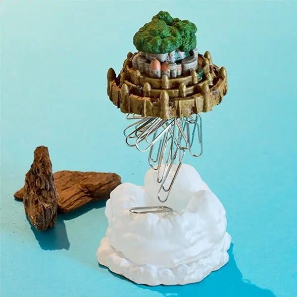 [BUNJANG] Ghibli Castle in the Sky Laputa Clip Case Figure / 지브리 천공의성 라퓨타 천공의 성 클립케이스 피규어