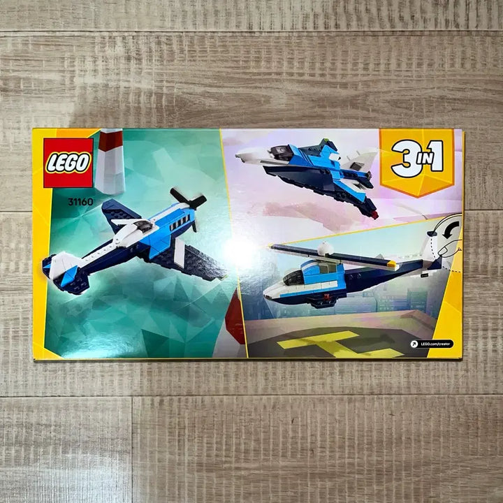[BUNJANG] LEGO Creator 3 in 1 Aircraft Racing Airplane 31160 / 레고 31160 크리에이터 3 in 1 항공기 경주용 비행기