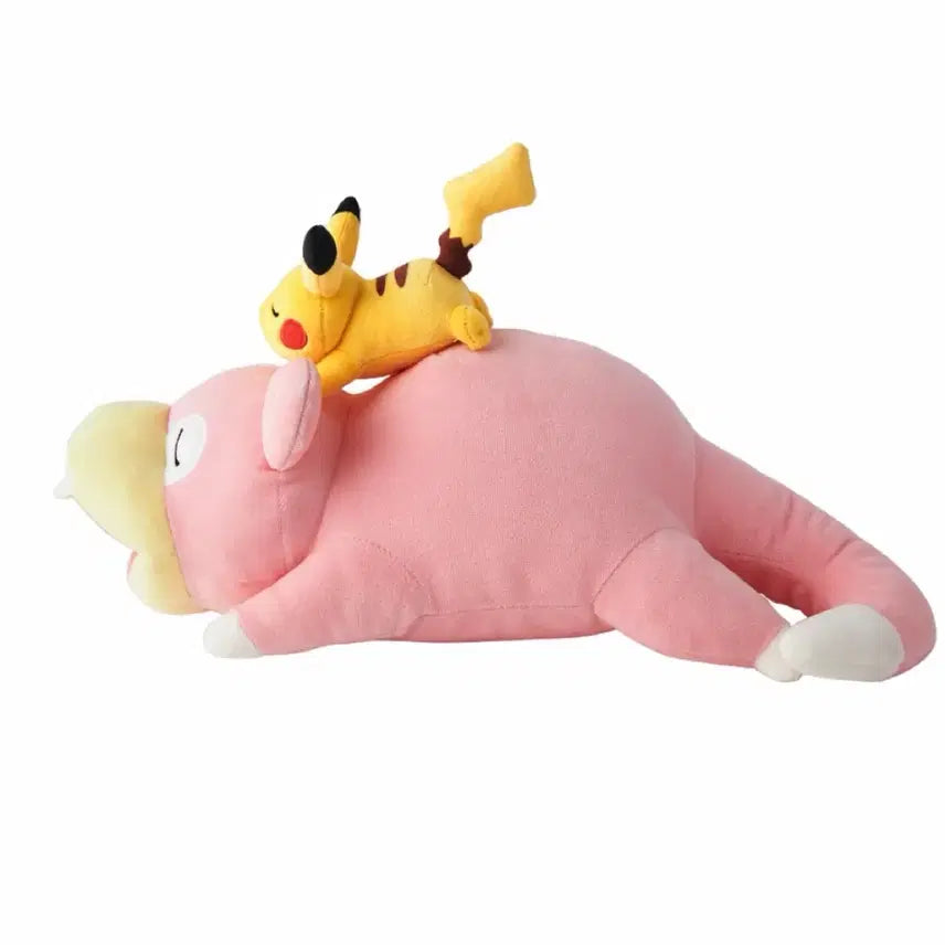 [BUNJANG] Pokemon Slowpoke Pikachu Limited Edition Plush Toy / (새상품) 포켓몬 야돈 피카츄 카가와 한정판 인형