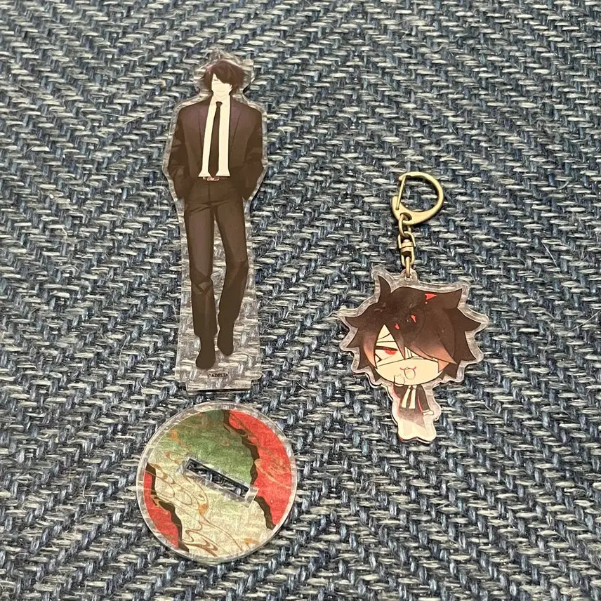 [BUNJANG] OOE Shinbashi Acrylic Stand &amp; Keychain Bundle / 오오에 신바시 아크릴 스탠드 아크릴 키링 일괄 판매