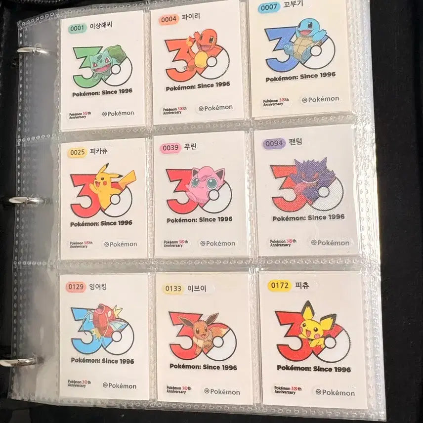 [BUNJANG] Pokemon Stickers Season 5 Complete Set Bundle / 포켓몬 띠부씰 시즌5 전종 일괄판매