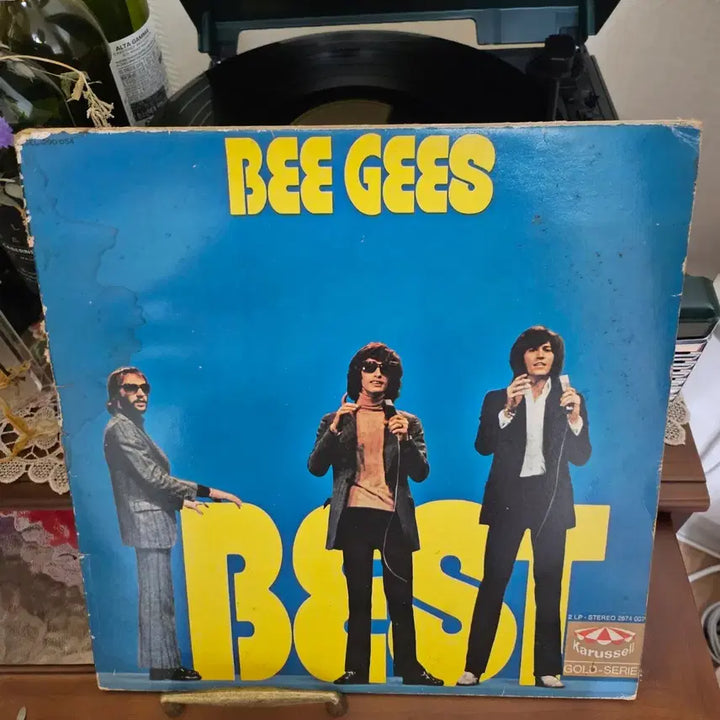 [BUNJANG] Bee Gees Best Gold-Series 2LP Vinyl Album / 비지스 LP 앨범 BEST GOLD-SERIE 2LP