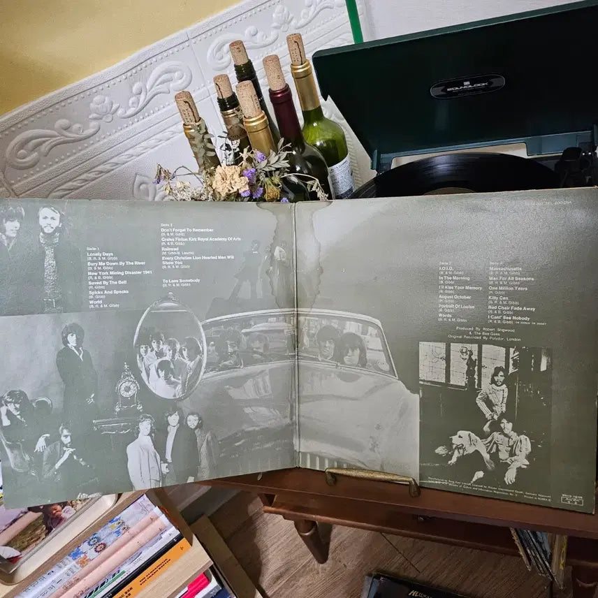 [BUNJANG] Bee Gees Best Gold-Series 2LP Vinyl Album / 비지스 LP 앨범 BEST GOLD-SERIE 2LP