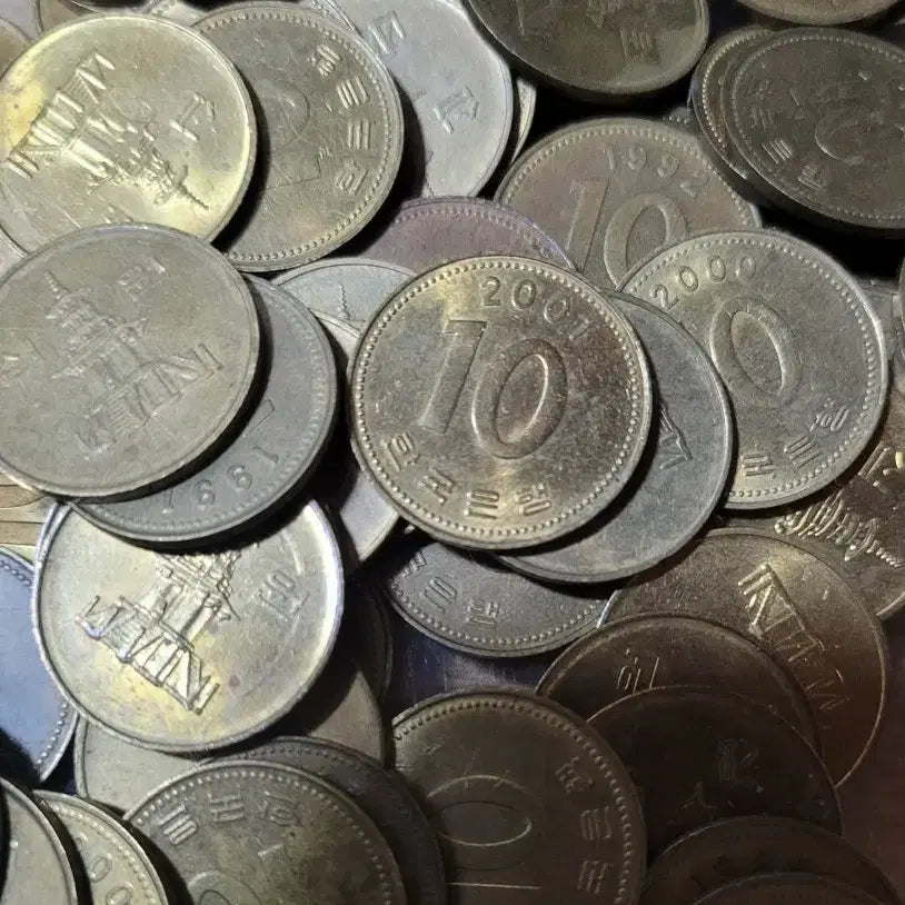 [BUNJANG] 10 Won Coin Bundle (60 pcs) / 동전 사용제 10원 60개 일괄