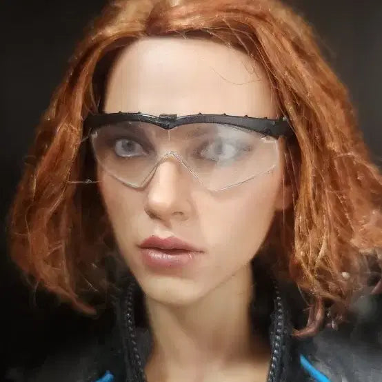 [BUNJANG] Hot Toys Black Widow (Leather Removed / Hair Custom) Full Box / 핫토이 블랙위도우 (레자제거/헤어커스텀) 풀박스