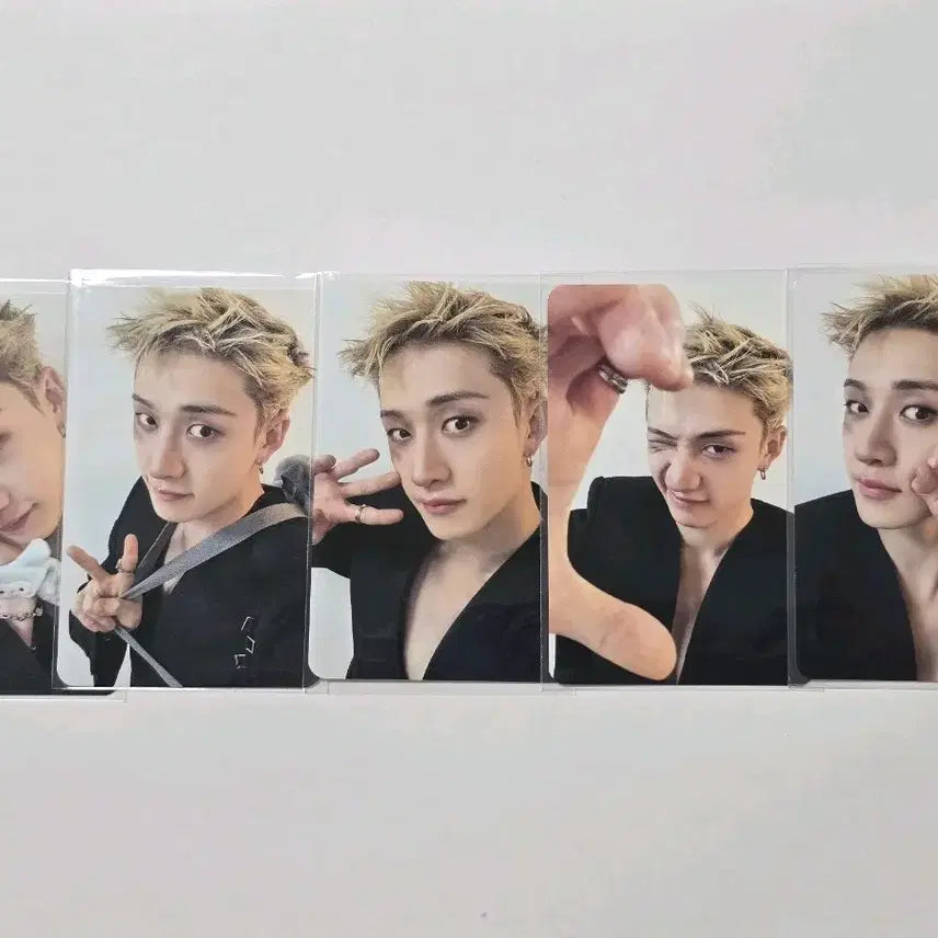 [BUNJANG] Stray Kids Bang Chan 5-Day Run.wav Seoul Concert Photocard / 스키즈 런잇 서울 콘서트 방찬 5일치 포카