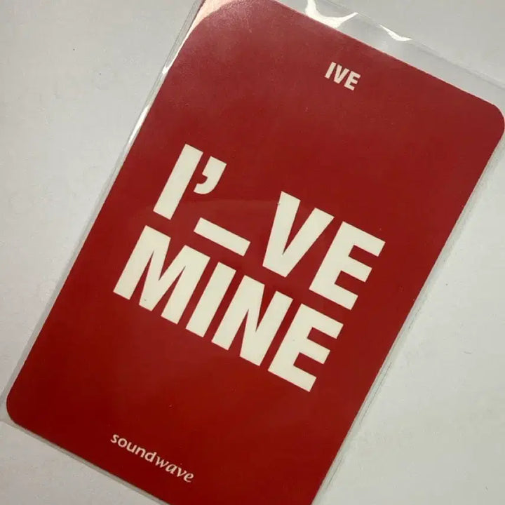 [BUNJANG] IVE Rei Mine Soundwave POB / 아이브 레이 마인 사웨 사운드웨이브 미공포