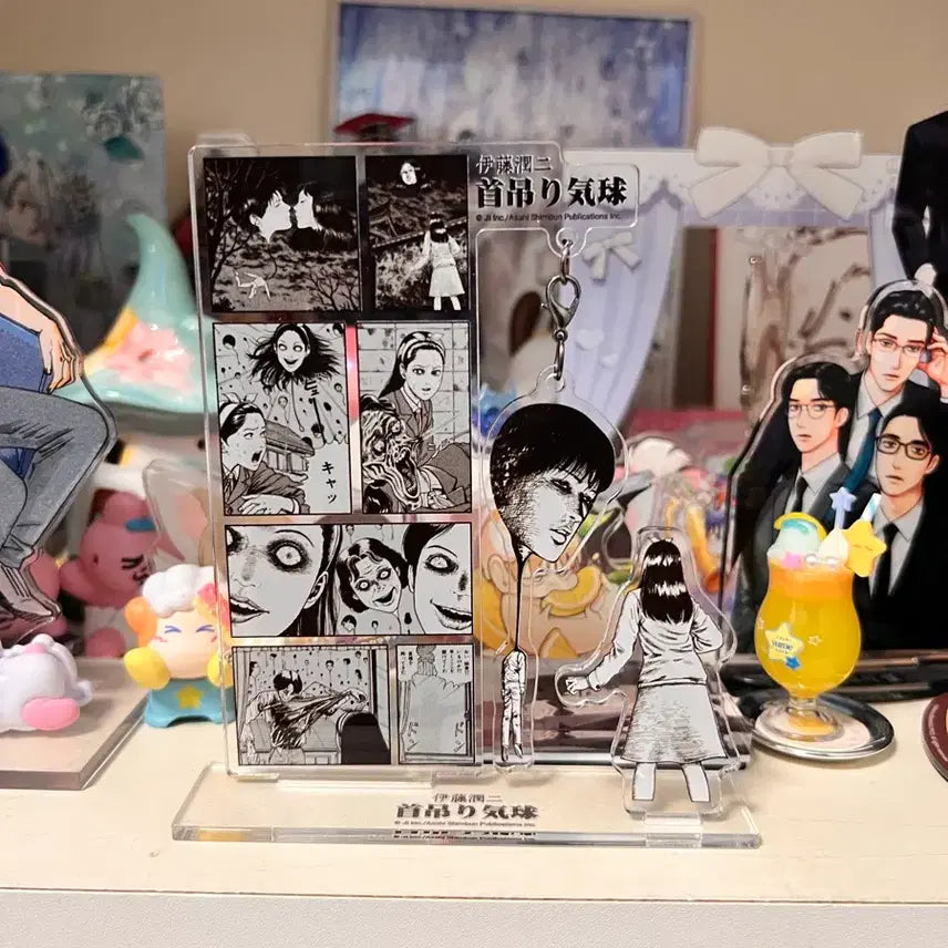 [BUNJANG] Junji Ito Horror Gymnastics Acrylic Diorama / 이토준지 아크릴 디오라마 공포의 기구