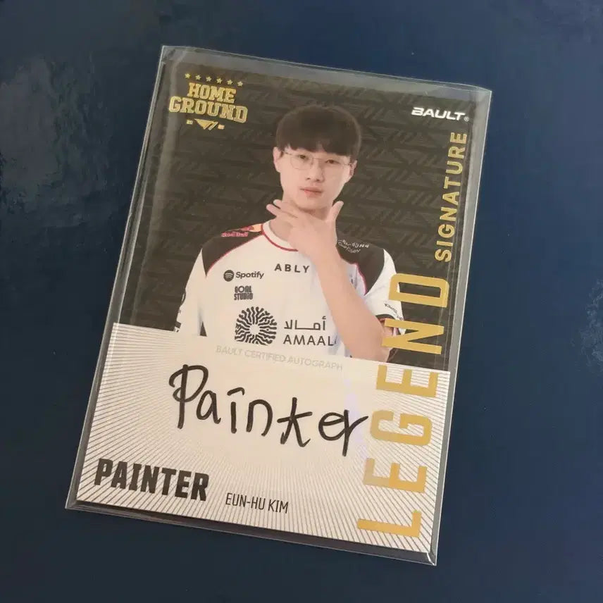 [BUNJANG] T1 Faker Painter Legend Signature Card / T1 티원 홈그 트레이딩 레전드 시그니처 페인터 싸님 카드팝니다