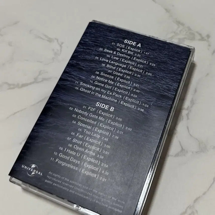 [BUNJANG] SZA SOS Limited Edition Cassette Tape / 시저 SOS 한정판 카세트 테이프