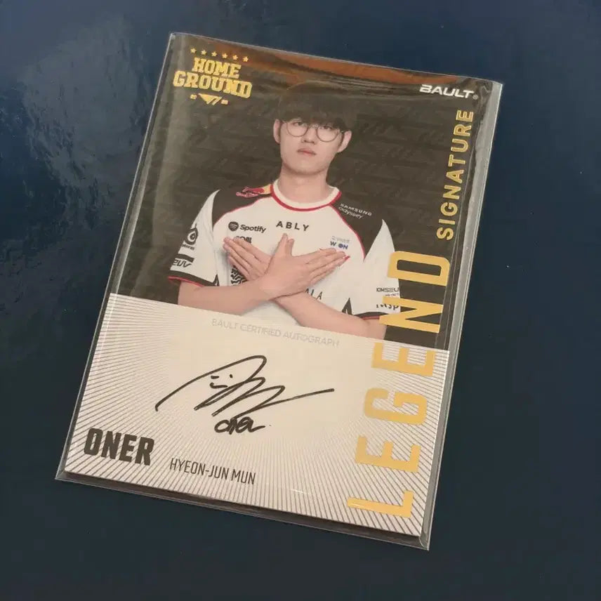 [BUNJANG] T1 Faker Autographed Trading Card / T1 티원 홈그 Bault 트레이딩 레전드 시그니처 오너 싸인 카드팝니다