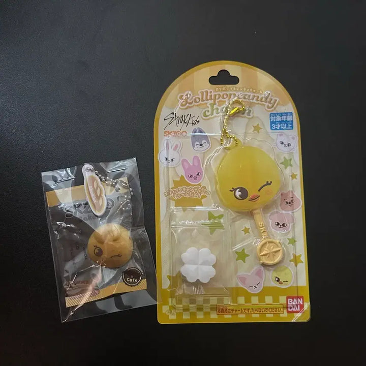 [BUNJANG] Bbokari Lollipop &amp; Cookie Keychain Set / 뽁아리 롤리팝 &amp; 쿠키 키링