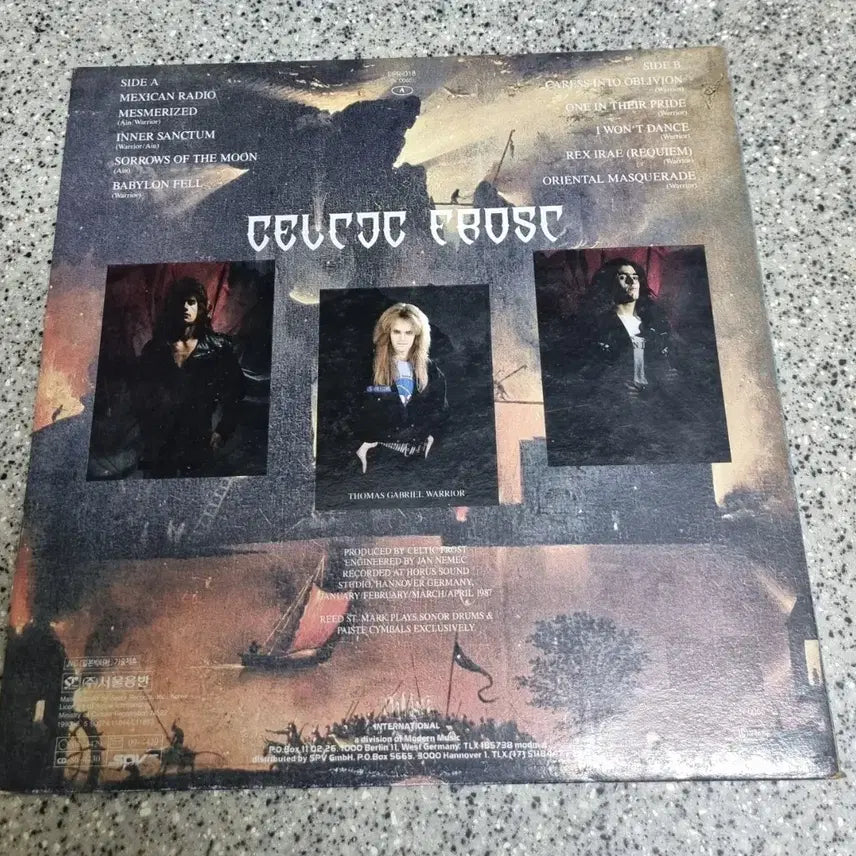 [BUNJANG] Celtic Frost Into the Pandemonium LP / 켈틱 프로스트 Celtic Frost / Into the pandemonium [LP]