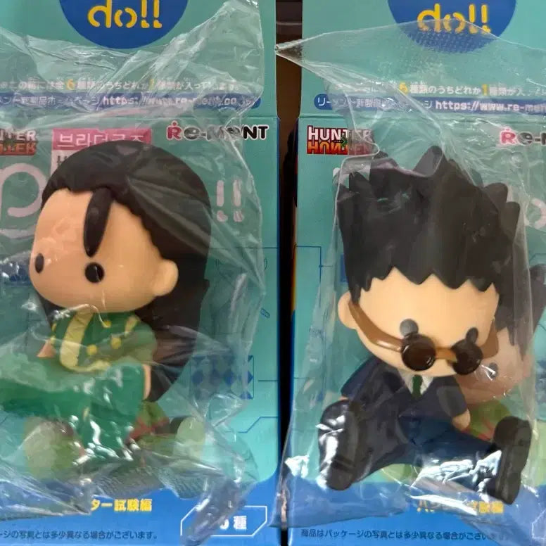 [BUNJANG] Hunter x Hunter Fetedoll Illumi &amp; Leorio Figures / 헌터헌터 헌헌 페타돌 이르미, 레오리오 피규어