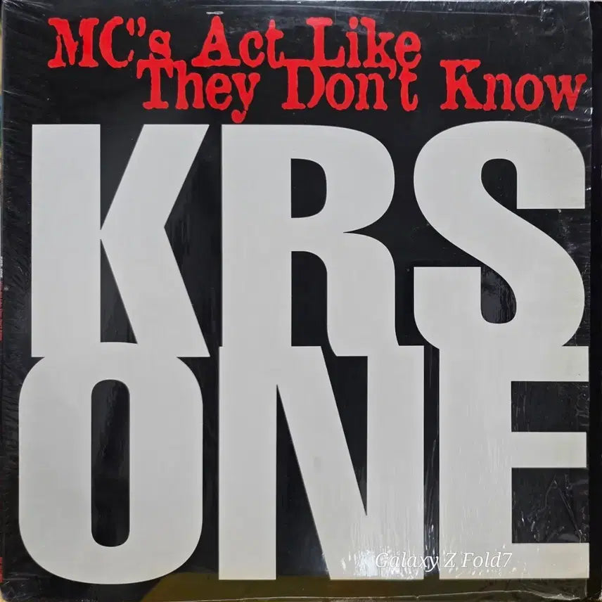 [BUNJANG] KRS-ONE Mc&