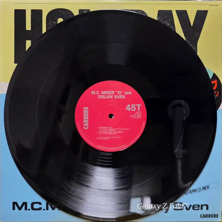 [BUNJANG] M.C. Miker "G" &amp; DJ Sven Holiday Rap Maxi 45rpm LP / BA-687.  홀리데이 랩 (Holiday Rap) maxi 45rpm LP
