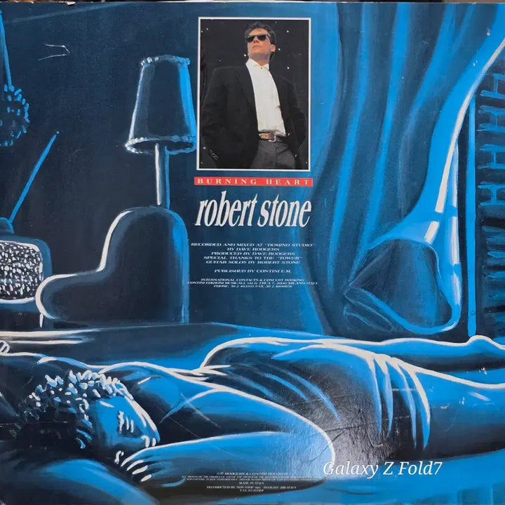 [BUNJANG] Robert Stone Burning Heart LP / BA-688. 로버트 스톤 버닝 하트 LP