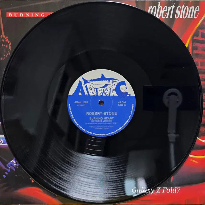 [BUNJANG] Robert Stone Burning Heart LP / BA-688. 로버트 스톤 버닝 하트 LP