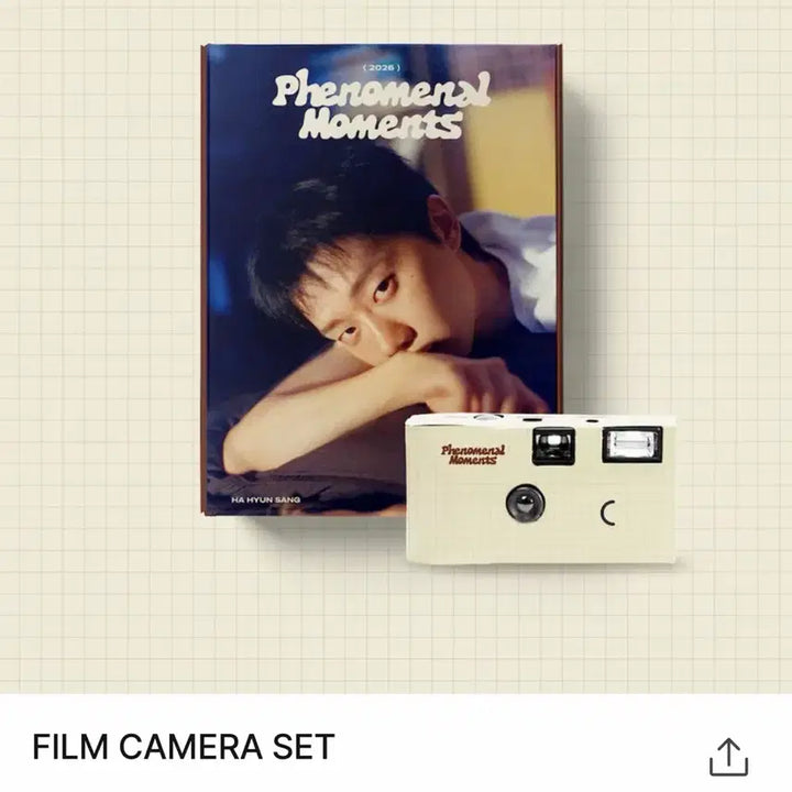 [BUNJANG] Ha Hyun Sang 2026 Film Camera Set (Unsealed) / 하현상 2026 필름카메라 세트 미개봉 새상품
