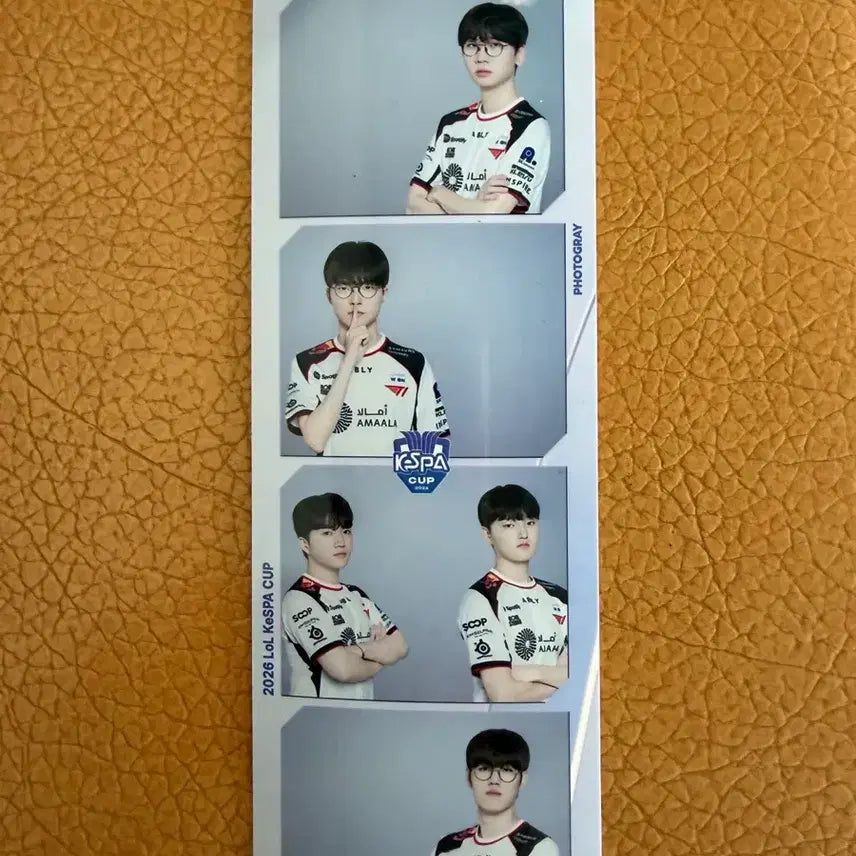[BUNJANG] T1 Disney+ Photogray Photocard / 2026 KeSPA CUP T1 디즈니+ PHOTOGRAY 포토