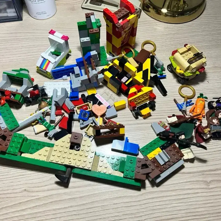 [BUNJANG] LEGO Harry Potter Quidditch Match Set + Mr. Krabs / 해리포터 퀴디치 시합 레고 세트 + 집게리아 사장 차