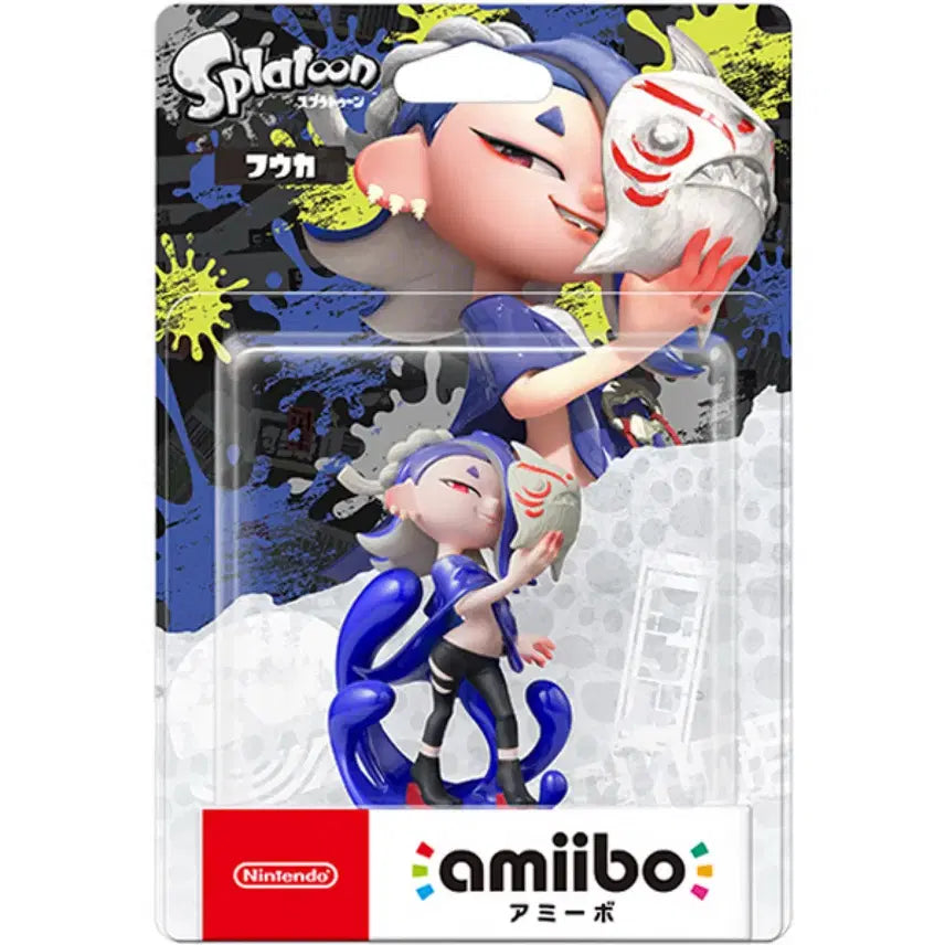 [BUNJANG] Nintendo Splatoon 3 Amiibo Figure Fuuka / 닌텐도 스플래툰3 아미보 피규어 후우카 삼합파