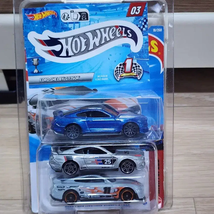 [BUNJANG] Hot Wheels Ford Shelby GT350R 3-Car Set / 핫휠 포드 쉘비 GT350R 3종 세트