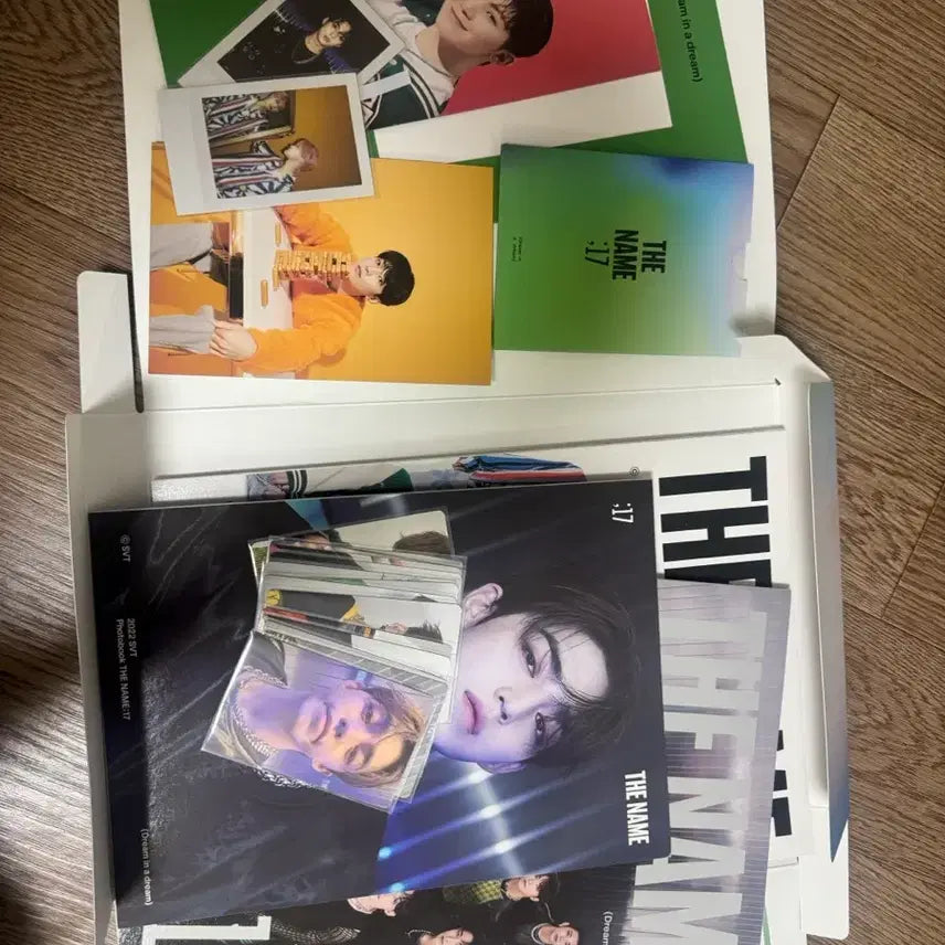 [BUNJANG] Seventeen The Name Photobook Full Set with Photocard / 세븐틴 더네임 포토북 풀구성 포카 포함