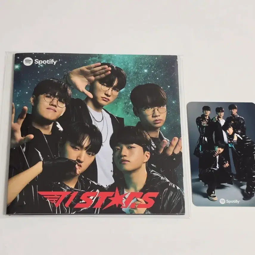[BUNJANG] T1 Homeground Spotify T1 Stars CD + Group Photocard Bundle Set / T1 티원 홈그라운드 홈그 스포티파이 티원스타즈 CD + 단체 포카 판매