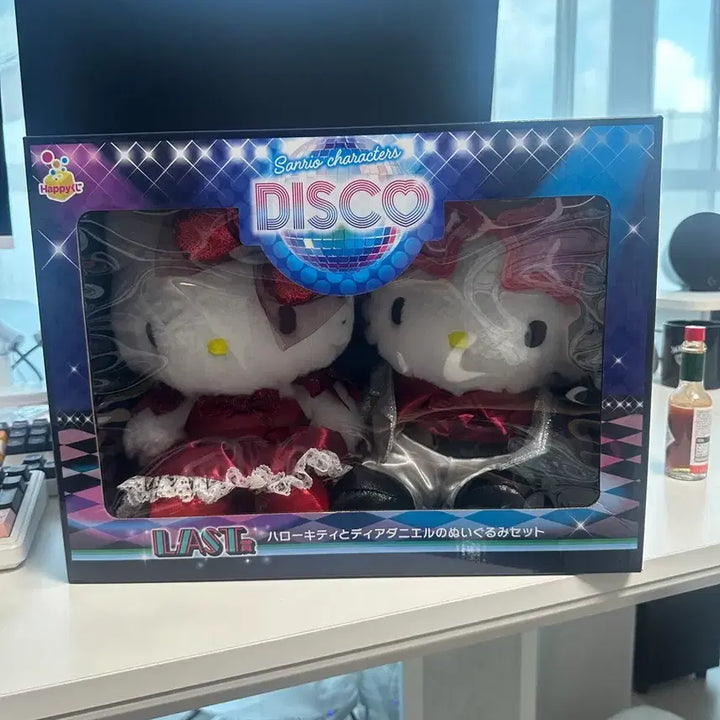 [BUNJANG] Sanrio Disco Hello Kitty KuJi Last One Prize Set / 산리오 디스코 헬로키티 쿠지 라스트원상