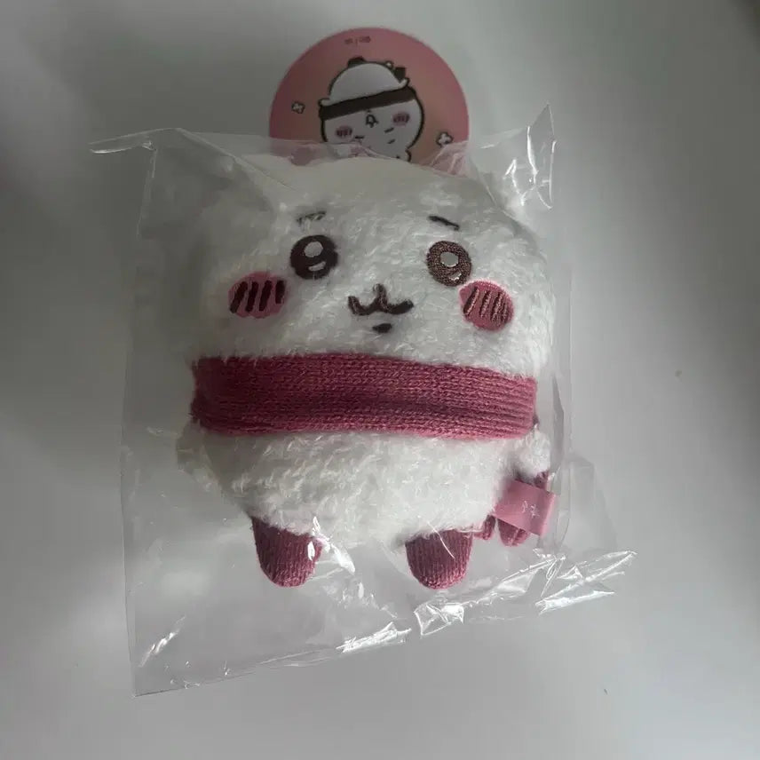 [BUNJANG] Chikawa Scarf Mascot Plush Toy (Sealed) / 먼작귀 치이카와 목도리 마스코트 인형 미개봉 판매합니다
