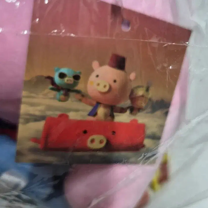 [BUNJANG] Shinhyup Piggy Bank Keychain Set / 신협 어부바 돼지인형 키링 세트 판매합니다.(새상품,텍o)