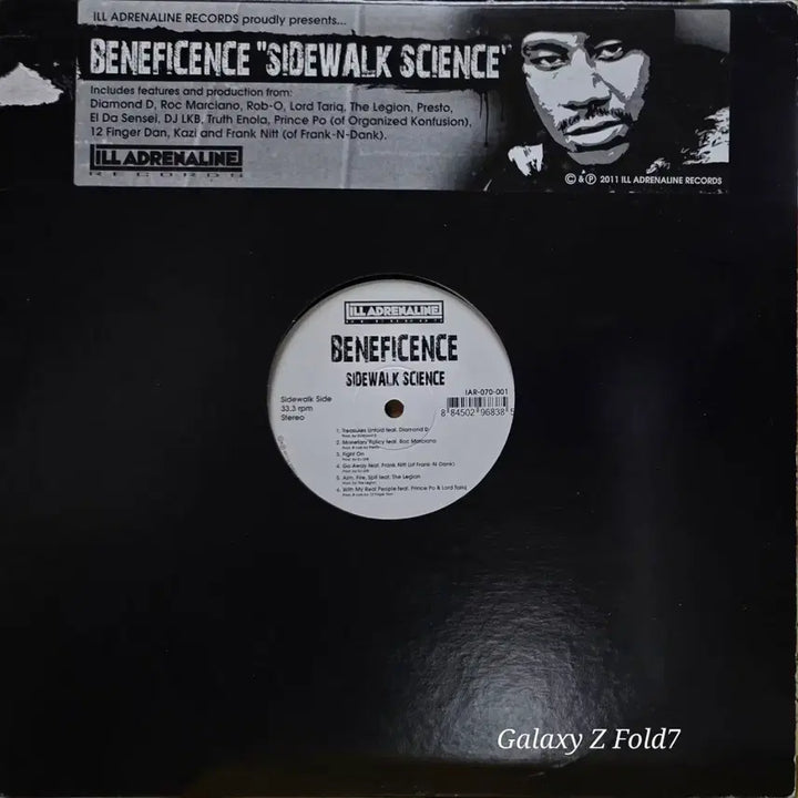 [BUNJANG] Beneficence Sidewalk Science LP Vinyl Record / BA-694. 베네피센스.Sidewalk science. LP 음반.