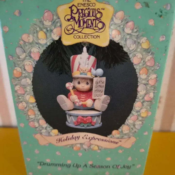 [BUNJANG] Enesco Precious Moments Ornament Drumming Up A Season Of Joy / 에네스코 프레셔스 모먼츠 오너먼트 홀리데이 익스프레션
