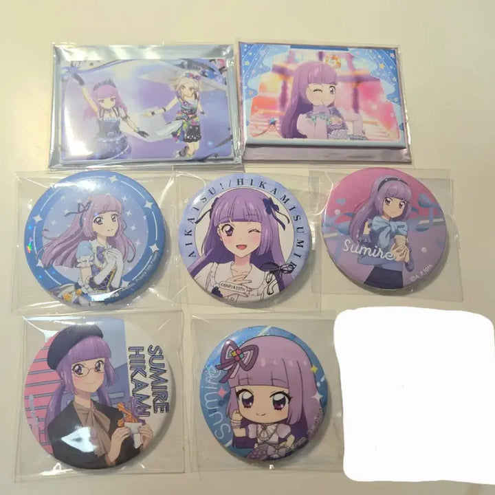 [BUNJANG] Aikatsu! Sumire Candies Bundle Set / 일괄)아이카츠 스미레 캔뱃지 아이엠스타 리라