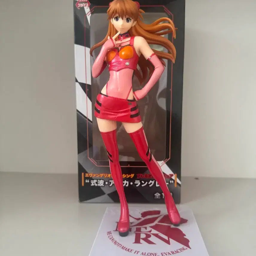 [BUNJANG] Evangelion Asuka Racing Premium Figure / 에반게리온 아스카 레이싱 프리미엄 피규어 고전