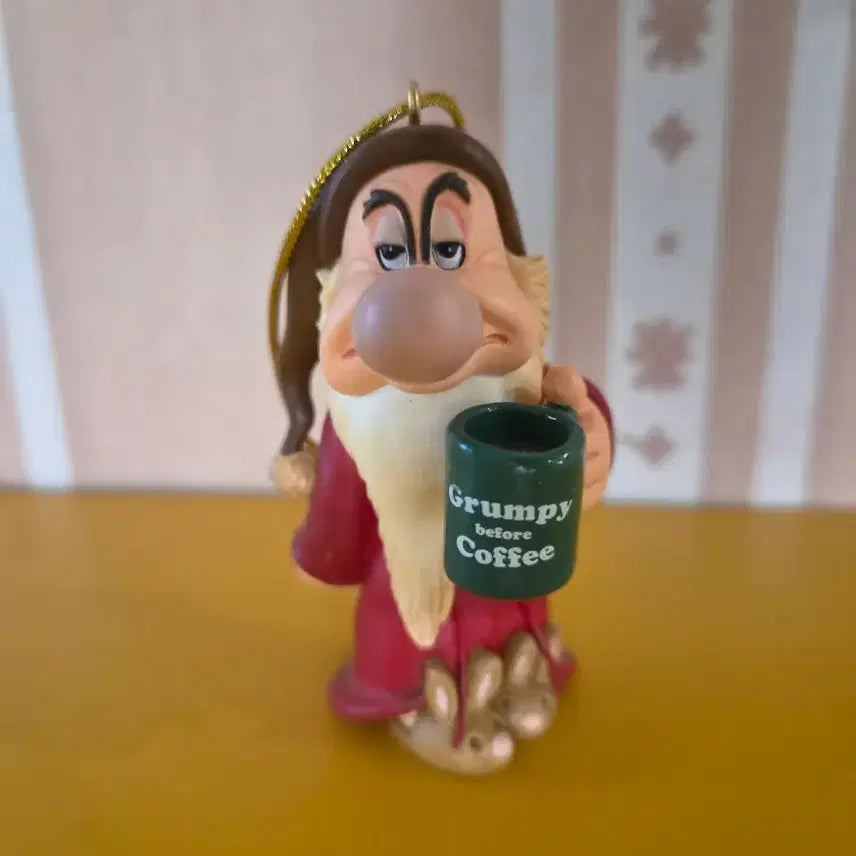 [BUNJANG] Hallmark Disney Snow White Grumpy Figurine / 홀마크 디즈니 백설공주 난쟁이 그루피 피규어