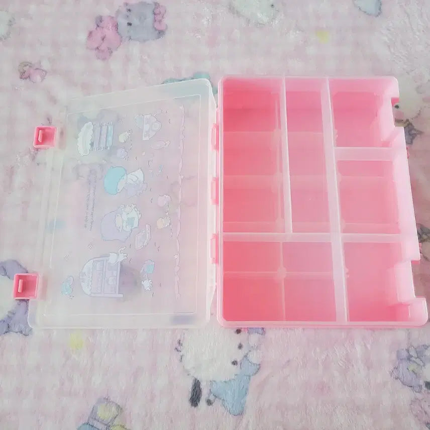 [BUNJANG] Sanrio Little Twin Stars Embroidery Club Bag Accessory Case / 산리오 리틀트윈스타 수예부 가방 소품함