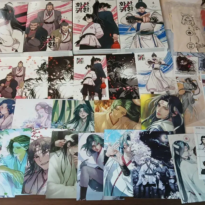 [BUNJANG] Volcanic Age Single Volumes 1-4 Bundle Set with Yut Nori Special Postcards (Cheon, Cheongmyung Focused) / (짱많음)화산귀환 단행본 1 2 3 4 윷놀이 특전엽서 포함 백천 청명 백청 위주