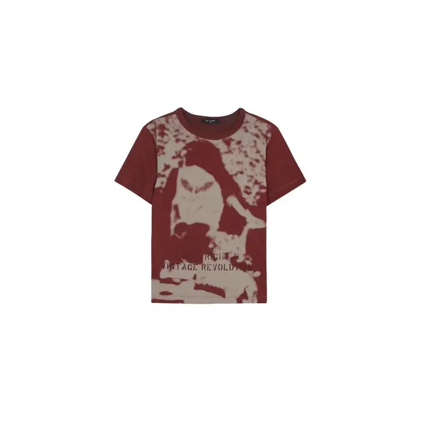 [BUNJANG] Buckaroo Collage Graphic T-Shirt (Worn by Izna Choi Jung-eun) / 이즈나 최정은 착용 버커루 콜라주 그래픽 티셔츠
