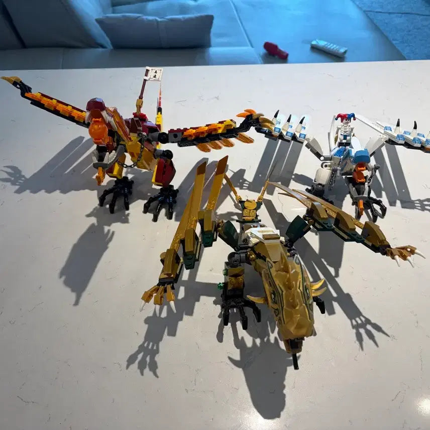 [BUNJANG] LEGO Ninjago 3 Dragon Set (Fire, Ice, Gold) / 닌자고 드래곤 3종 (불 아이스 골드)