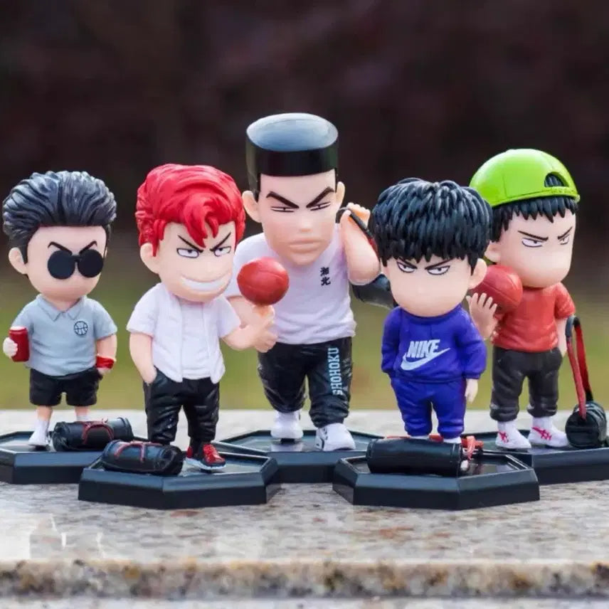 [BUNJANG] Slam Dunk Buksan 5-Member Figure Set / (새상품)슬램덩크 북산 5인방 피규어