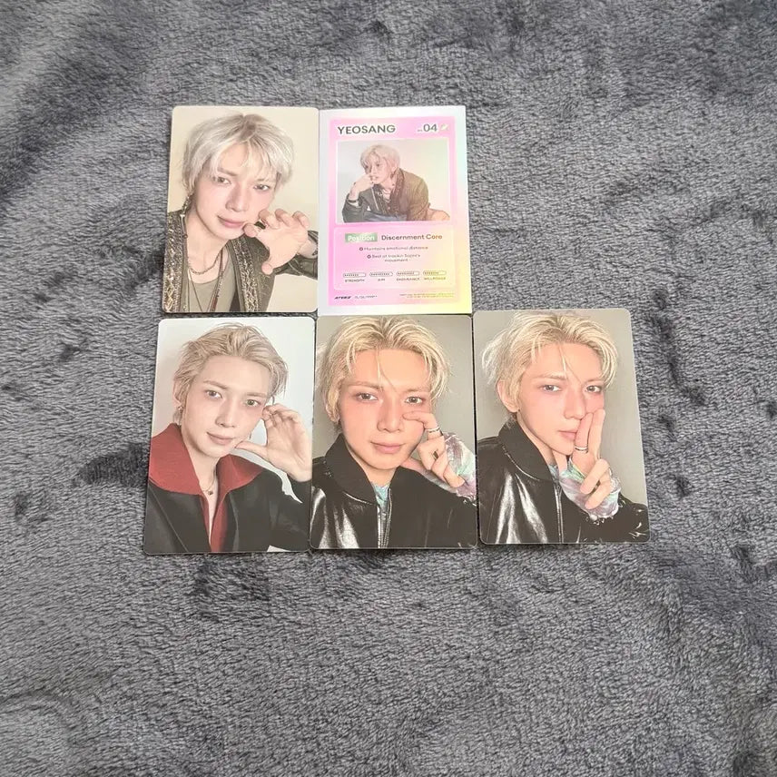 [BUNJANG] ATEEZ Yeosang Golden Hour: Part.5 Album Photocard Bundle Set / 에이티즈 여상 앨범 포카 일괄 골든아워5