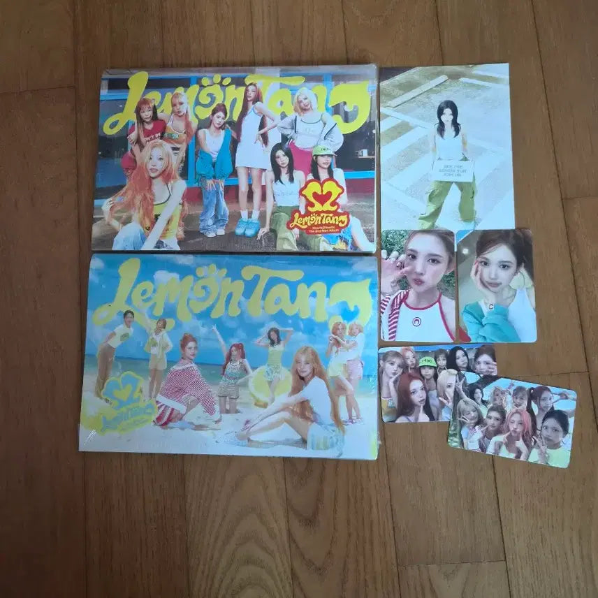 [BUNJANG] HATO H E.NA Yuna Lemon Tang Opened Album Photocard Set / 하투하 에이나 노유나 레몬탱 개봉 앨범 포카 세트 양도 주은 엽서 메이크스타 럭드 특전
