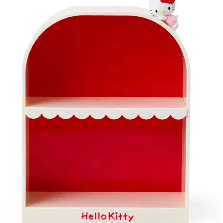 [BUNJANG] Sanrio Hello Kitty Arch 2-Tier Shelf Storage Organizer Original Japan / 산리오 헬로키티 아치형 2단선반 수납함 정리함 굿즈 오리지널 일본 정품