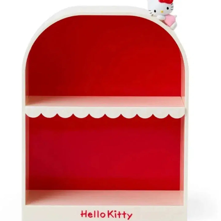 [BUNJANG] Sanrio Hello Kitty Arch 2-Tier Shelf Storage Organizer Original Japan / 산리오 헬로키티 아치형 2단선반 수납함 정리함 굿즈 오리지널 일본 정품