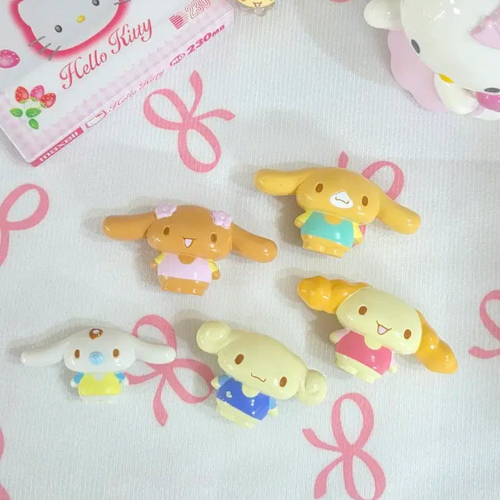[BUNJANG] Sanrio Cinnamoroll Friends Classic Figure Set / 고전모카 시나모롤프렌즈 피규어세트 쉬폰 에스프레소 카푸치노 밀크