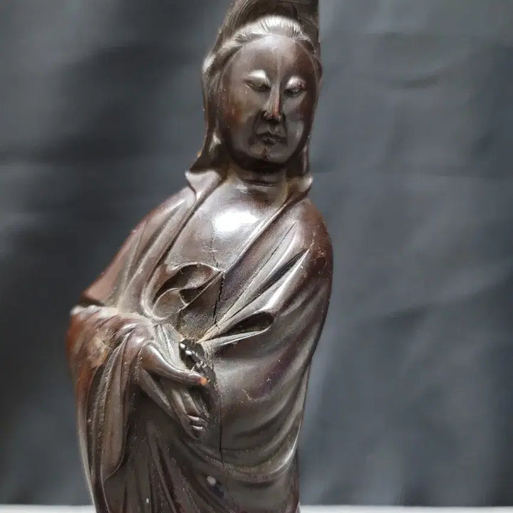 [BUNJANG] Bhaisajyaguru Wooden Buddha Statue / 약사여래 목불
